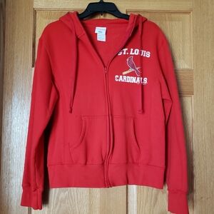MLB St Louis Cardinals Full Zip Hoodie